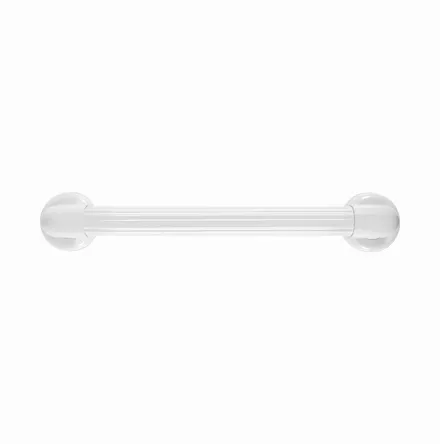 Aluminum and PVC Grab Bar